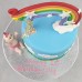 Baby Rainbow Gravity Cake (D,V)